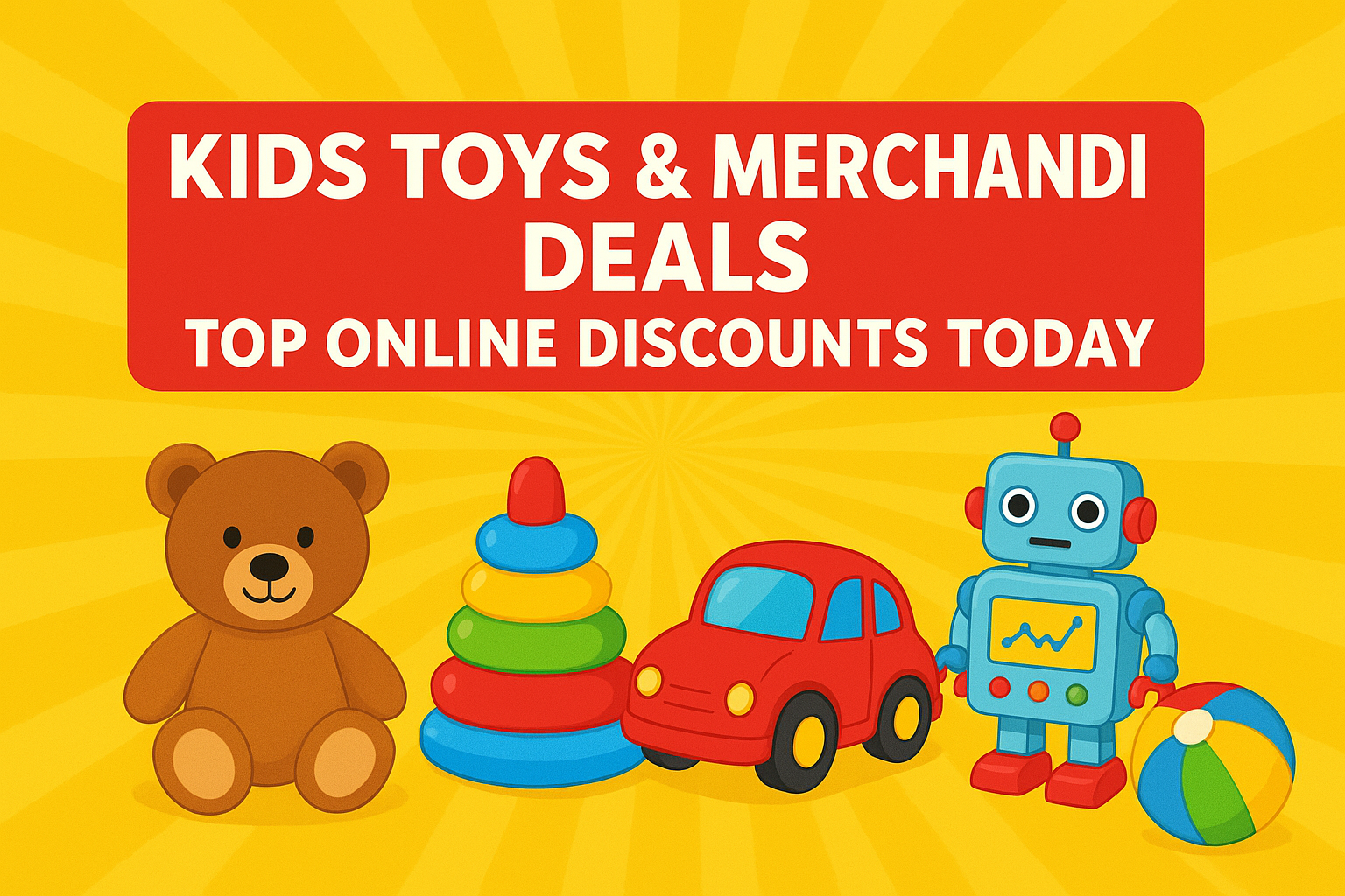 Kids Toys & Merchandise Deals: Top Online Discounts Today